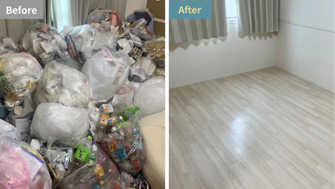 分割払い片付け事例