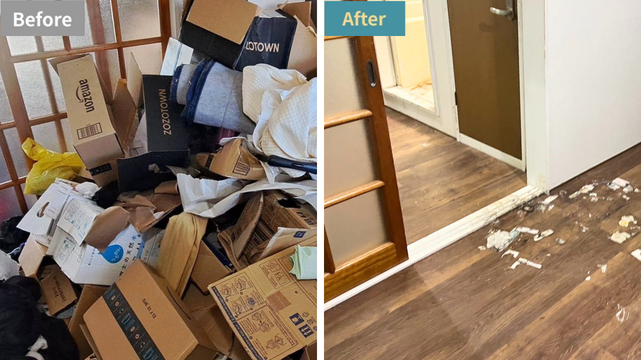 草加市片付け事例1