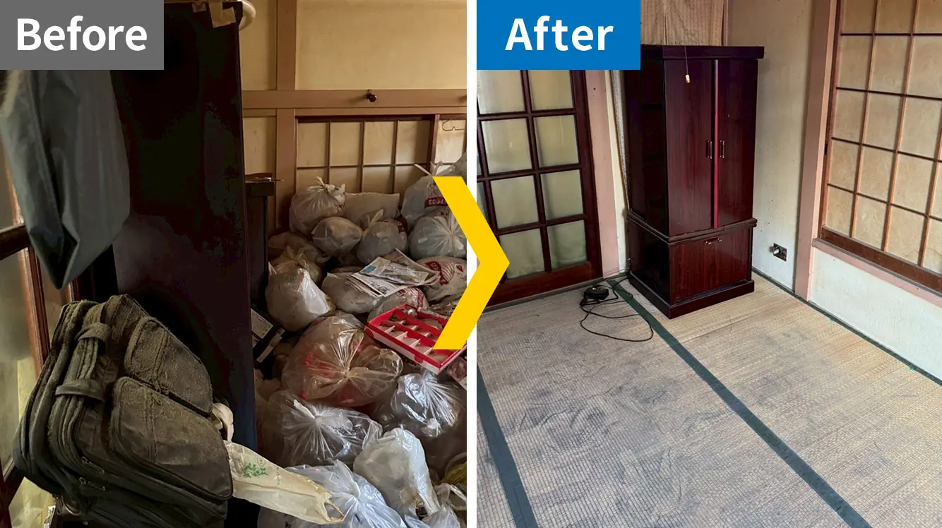 幸手市片付け事例1