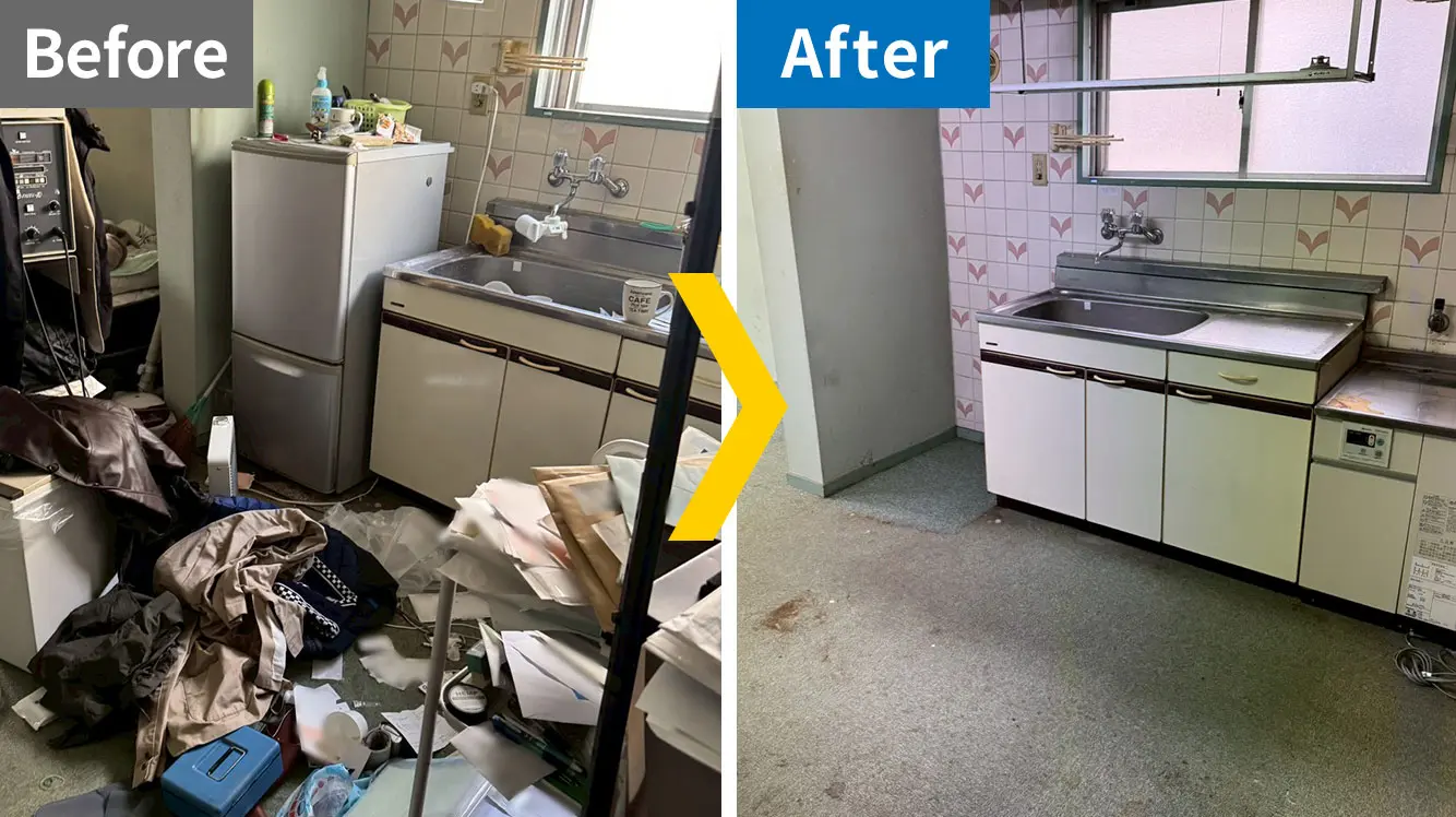 滑川町片付け事例1