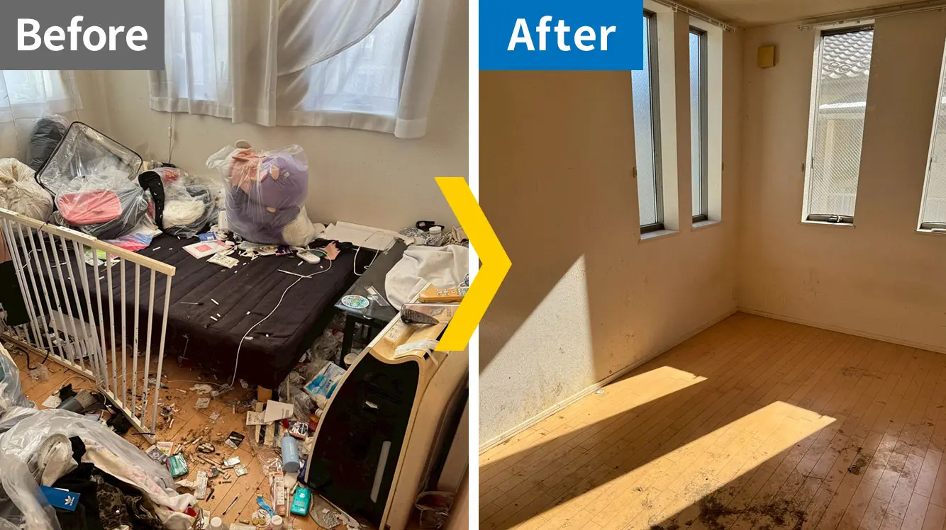 鶴ヶ島市片付け事例1